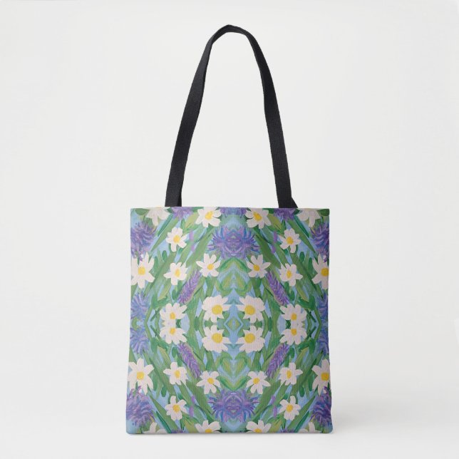 Morning Glorious floral Tote Bag (Vorderseite)