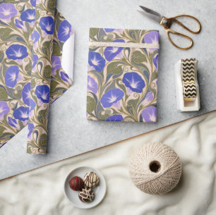 Morning Glory Art Nouveau Geschenkpapier
