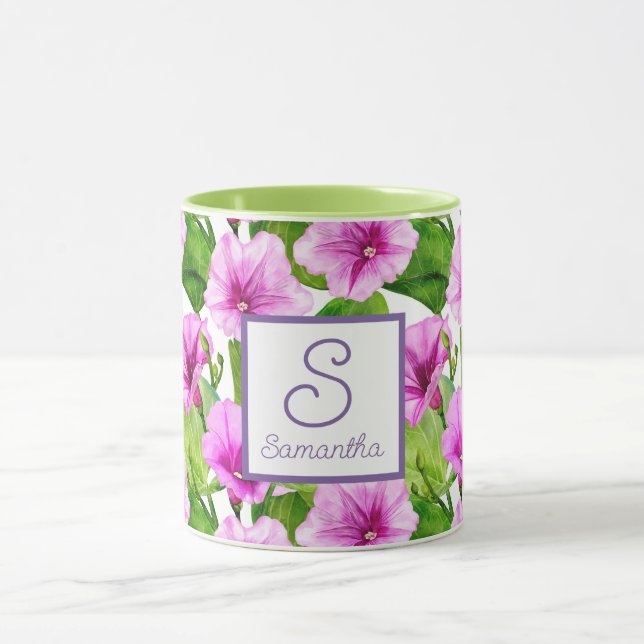 Morning Glory Floral Tasse (Zentrum)