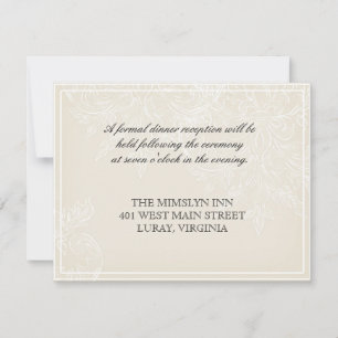 Morning Glory Hydrangea Hochzeit Einladung