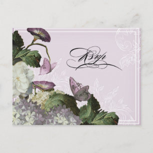 Morning Glory Hydrangea - Wedding Postcard UAWG Einladungspostkarte