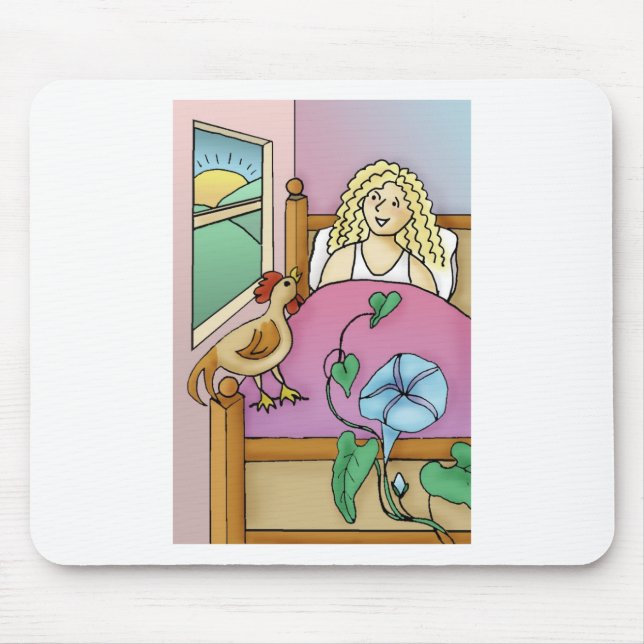 Morning Glory Mousepad (Vorne)