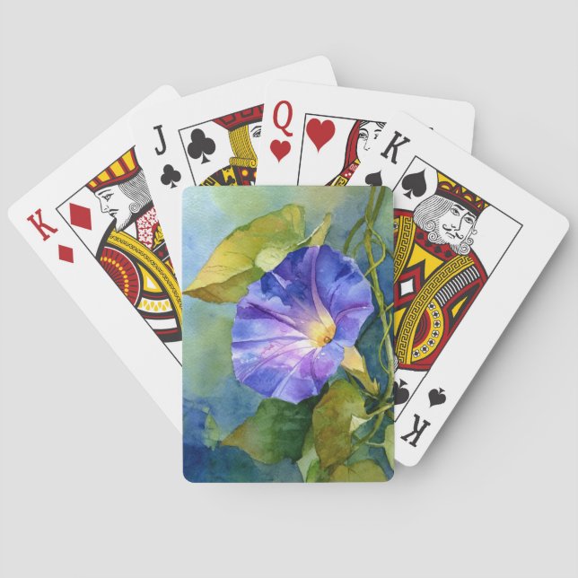 Morning Glory Playing Cards Spielkarten (Rückseite)