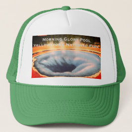 Morning Glory Pool, Yellowstone Nationalpark Truckerkappe