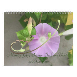 Morning Glory Schönheit: Knospen und Ranken 2026 Kalender