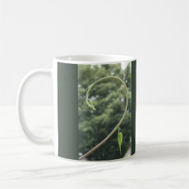 Morning Glory Tendril and Leaf  Kaffeetasse