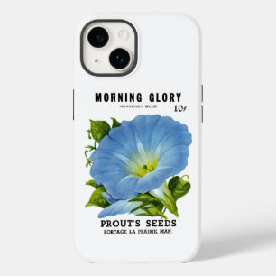 Morning Glory Vintag Seed Packet Case-Mate iPhone 14 Hülle