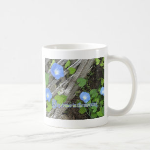 Morning Glory Watercolor Kaffeetasse