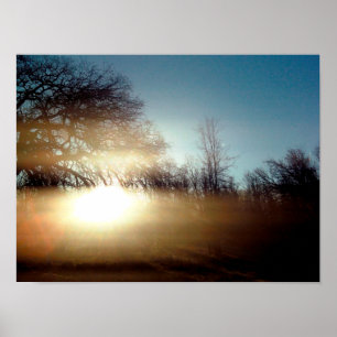 Morning Glow Poster