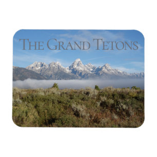 Morning Grand Teton Nationalpark Wyoming Magnet