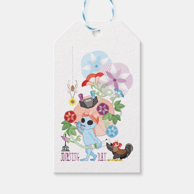 MORNING GREY ALIEN GESCHENKANHÄNGER (Vorderseite)