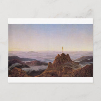 Morning in Riesengebirge - Caspar David Friedrich Postkarte
