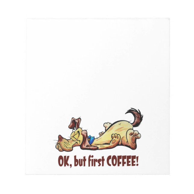 Morning Joe Notizblock (Vorderseite)