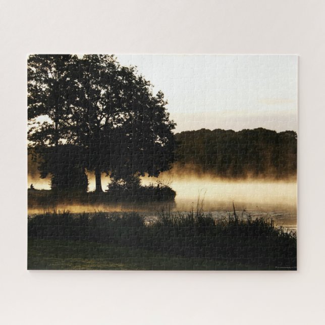 Morning Lake Scene 16x20 520pc jpcnm Puzzle (Horizontal)