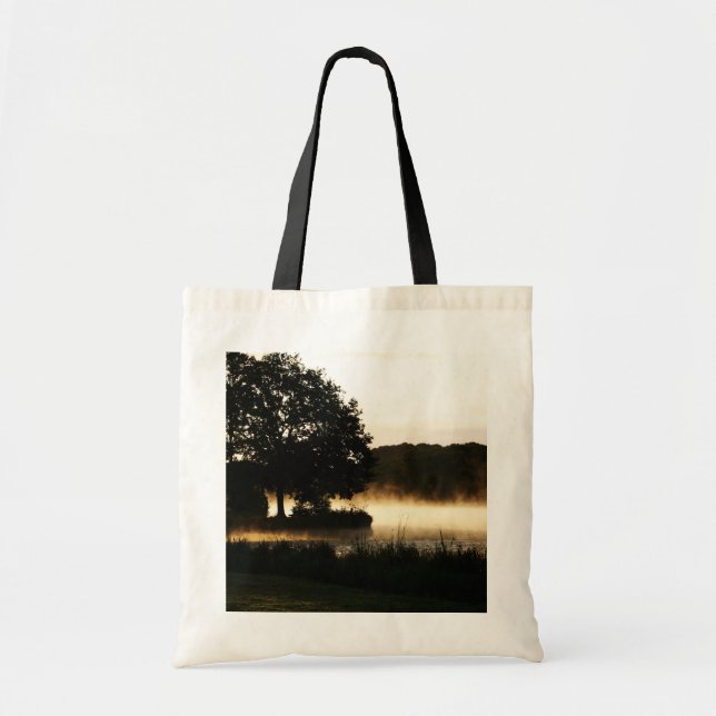 Morning Lake Scene bti Tragetasche (Vorne)