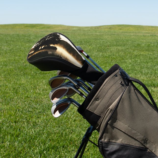 Morning Lake Scene dccna Golf Headcover (In SItu)