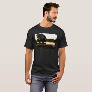 Morning Lake Scene Mens T-Shirt