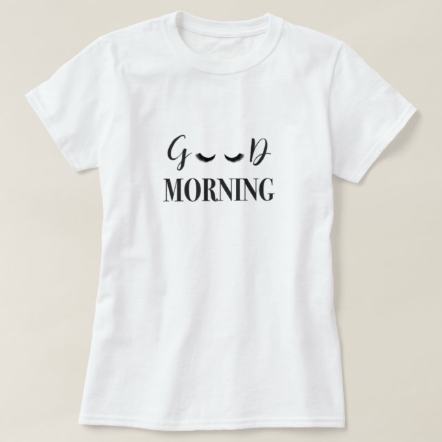 Morning Lashes Artist T-Shirt (Design vorne)