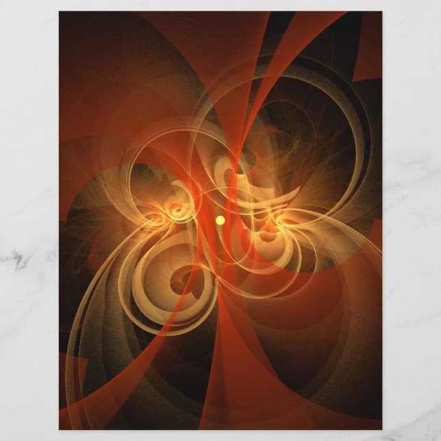 Morning Magic Abstrakt Art Letterhead (Vorderseite)