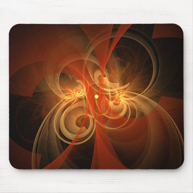 Morning Magic Abstrakt Art Mousepad (Vorne)