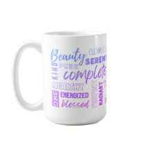 Morning Mantra Ich bin inspirierende High-Vibe-Wor