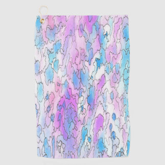 Morning Maze Golfhandtuch