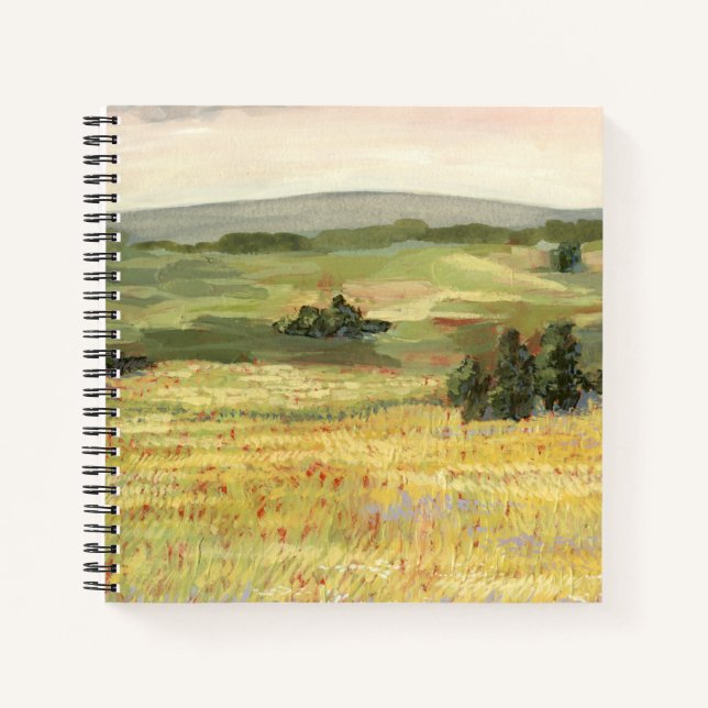 Morning Meadow Notizbuch (Vorderseite)