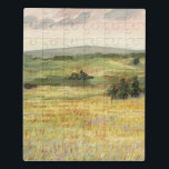 Morning Meadow Puzzle<br><div class="desc">Morgen Wiese II von Victoria Borges. Unendliche Wiese voller Blume und Grünpflanzen.</div>