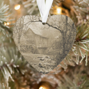 Morning Mist Ornament