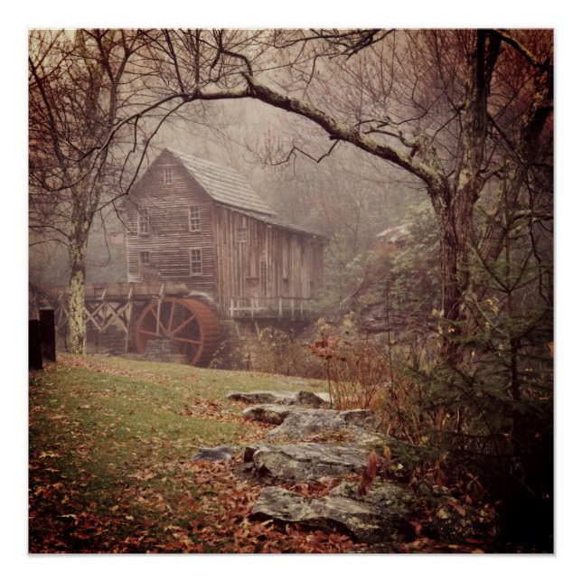 Morning Mist Poster (Vorderseite)
