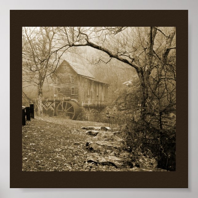 Morning Mist Poster (Vorne)