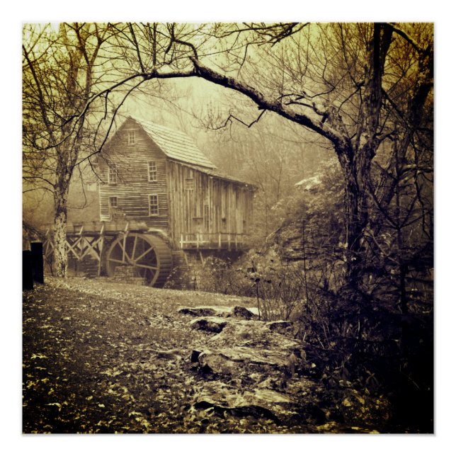 Morning Mist Poster (Vorderseite)