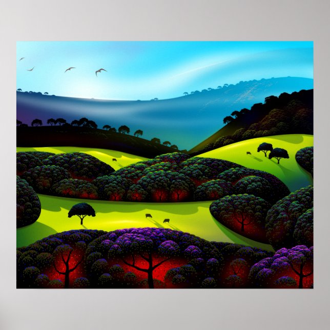 Morning Mist Poster (Vorne)