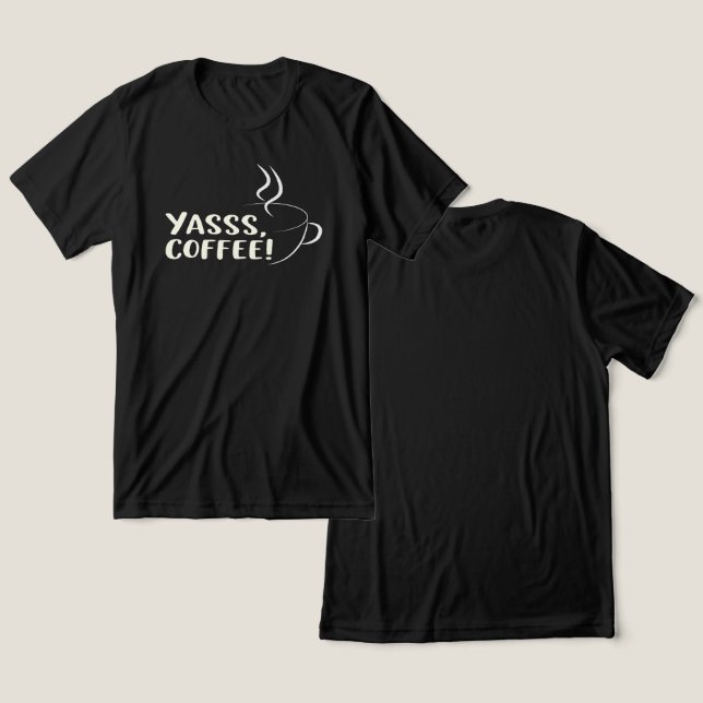 Morning Mojo Hype Tee  (Design vorne & hinten)