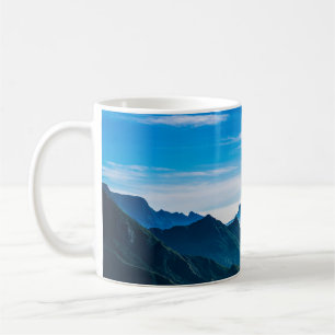 Morning Mountains Nebellandschaft Kaffeetasse