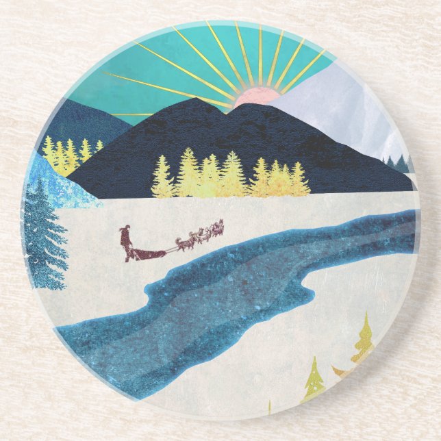 Morning Musher Getränkeuntersetzer (Vorne)