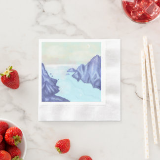 Morning on the Fjord  Serviette