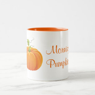 Morning Pumpkin-Tasse Zweifarbige Tasse