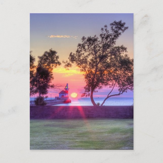 Morning Rays Postkarte (Vorderseite)