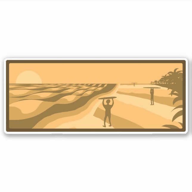 Morning Ritual Aufkleber (Vorderseite)