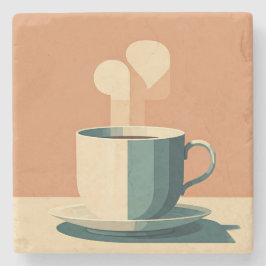 Morning Ritual Steinuntersetzer