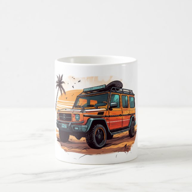 Morning Routine mit der ultimativen Cool Car Tasse (Mittel)