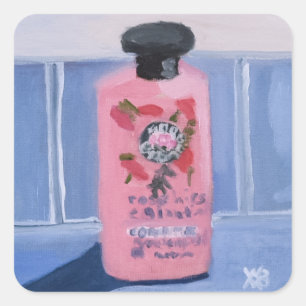 Morning Routine Quadratischer Aufkleber