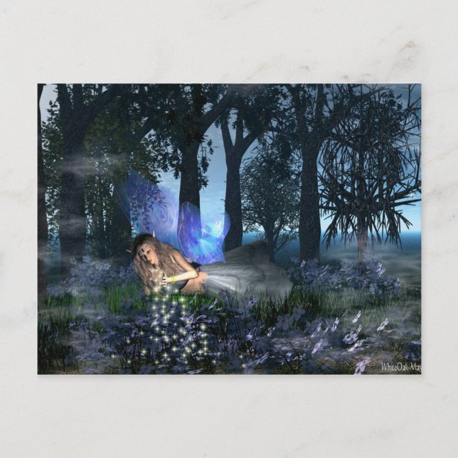 Morning Sessings Fairy Postkarte (Vorderseite)