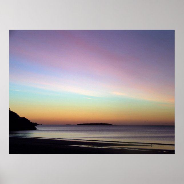 Morning Sky am Singing Beach Poster (Vorne)
