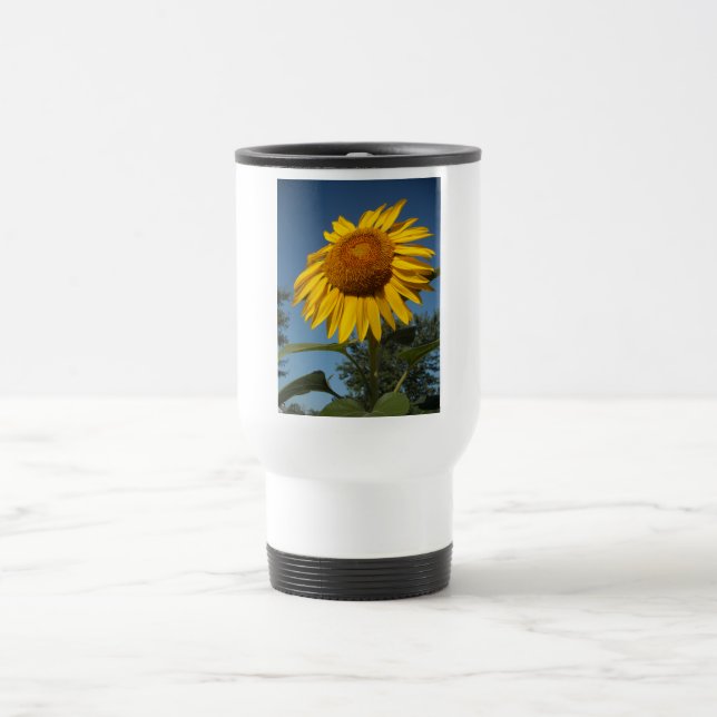 Morning Sunflower Reisebecher (Mittel)