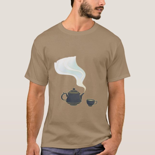 Morning Tea Vibes Tee – Cute Cup & Jug Design (Vorderseite)