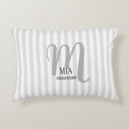 Morning Vibe Personalisiert Monogram Dekokissen