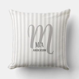 Morning Vibe Personalisiert Monogram Kissen
