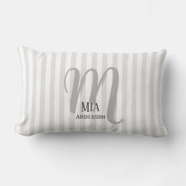Morning Vibe Personalisiert Monogram Lendenkissen